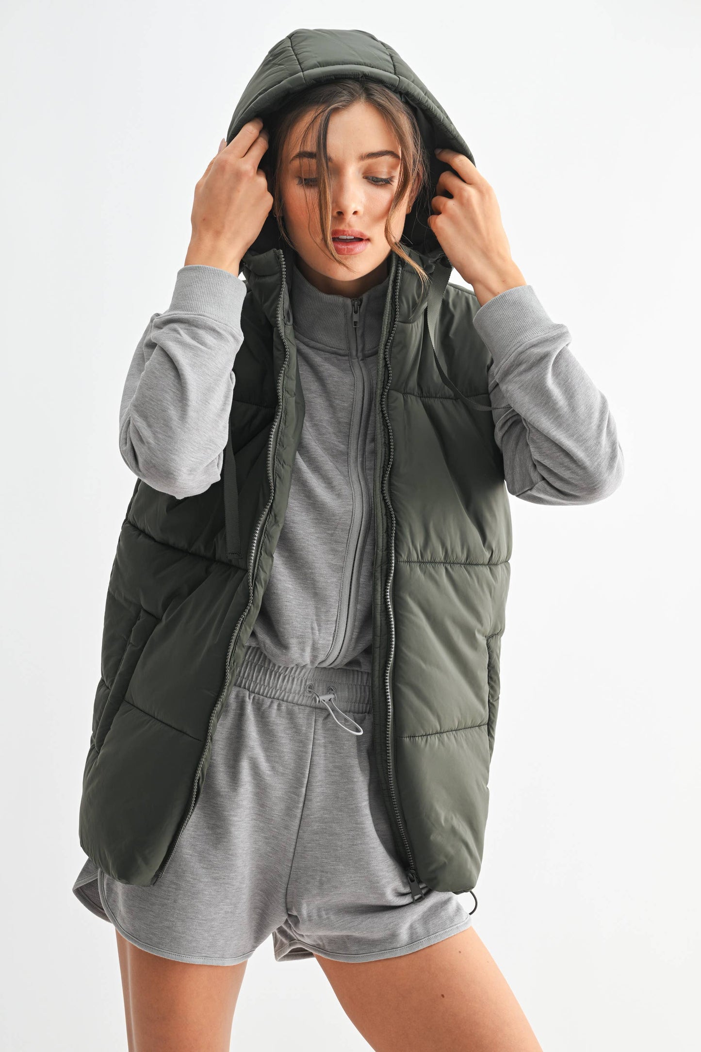 Longline Padded Vest
