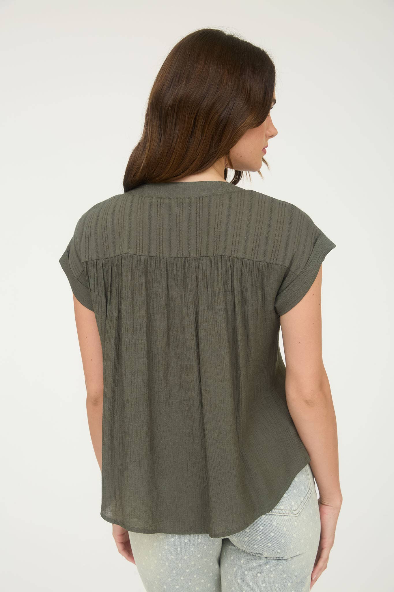 Tay Button Top (Curvy)