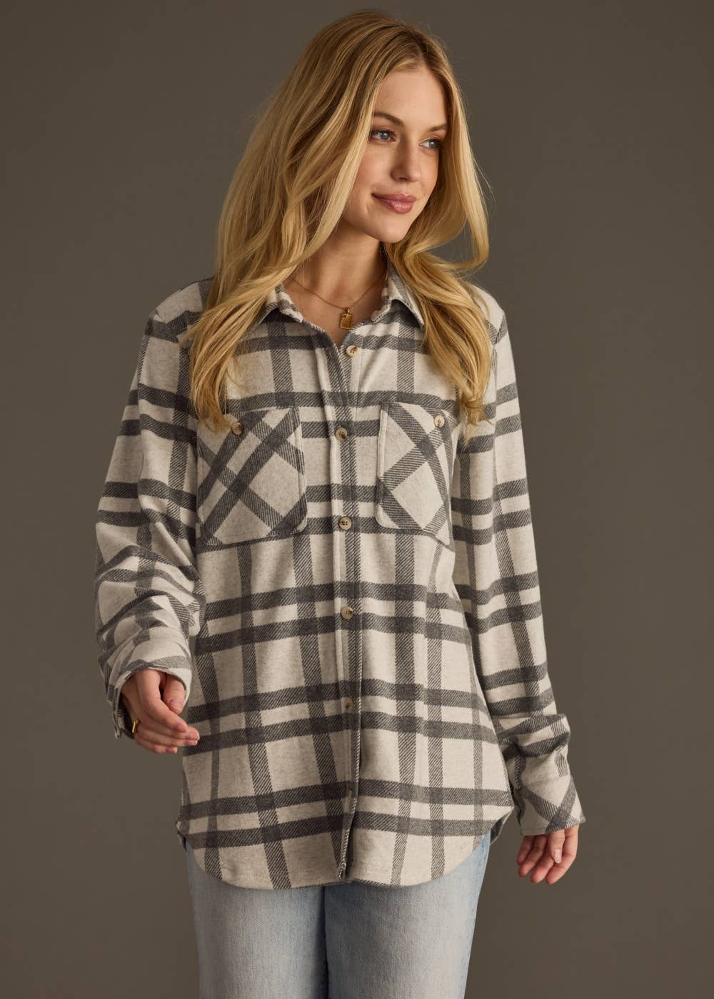 Rocky Plaid Button Up