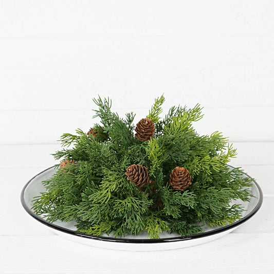 Evergreen Cypress Half Sphere