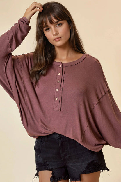 Dolman Long Sleeve