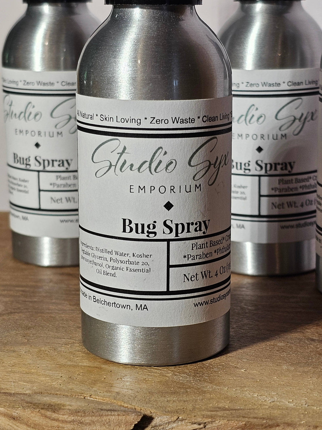Natural Plant-Based Bug Repellent