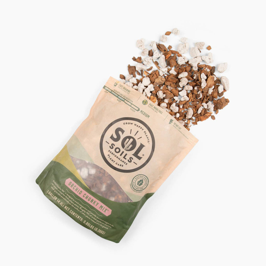 Soil (1Qt) Orchid Chunky Mix