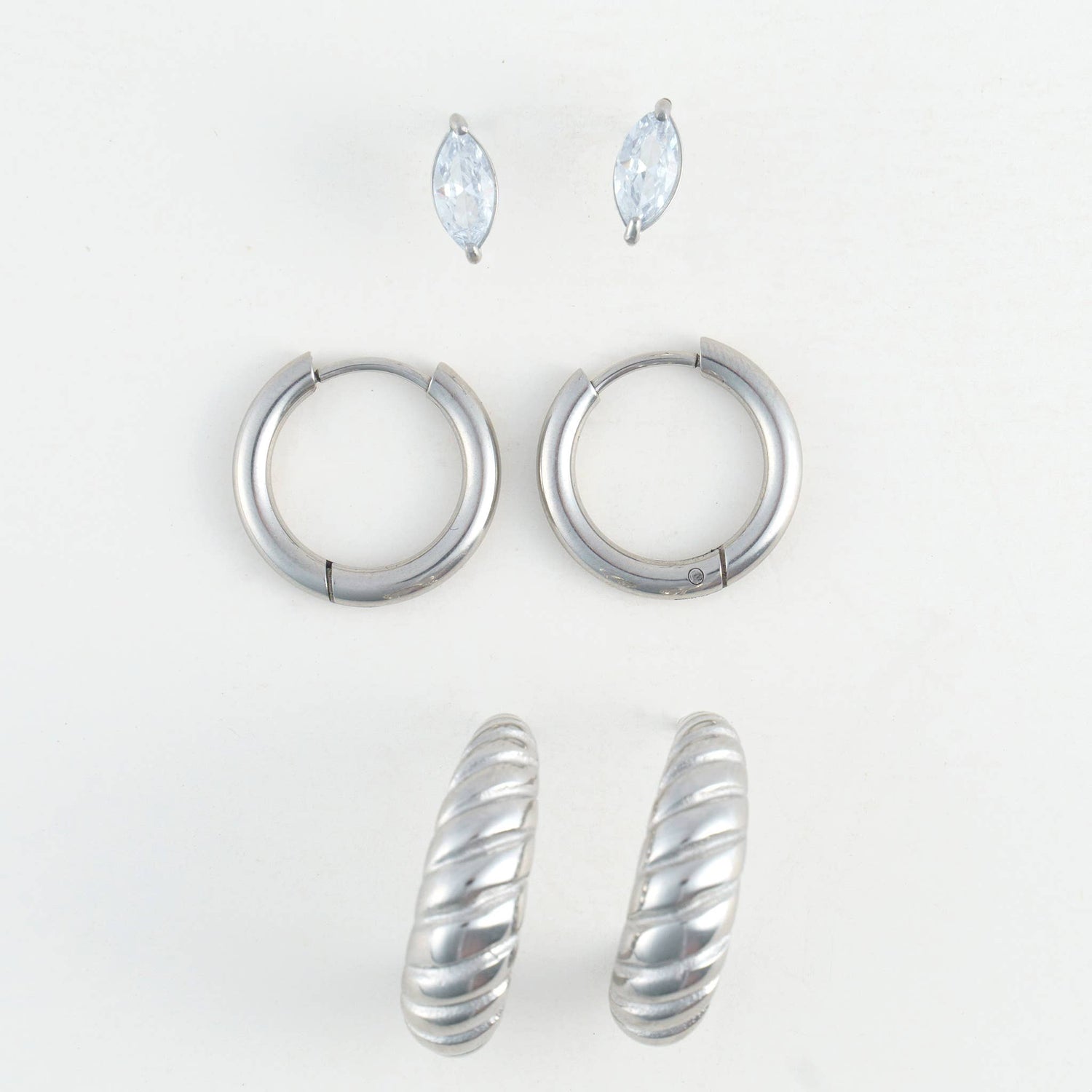 Half Moon Hoop Trios
