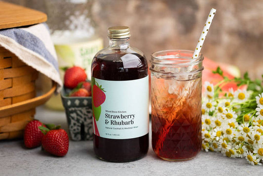 Strawberry & Rhubarb Mixer