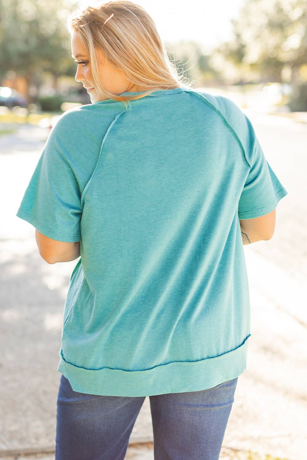 Colorblock T-Shirt (Curvy)