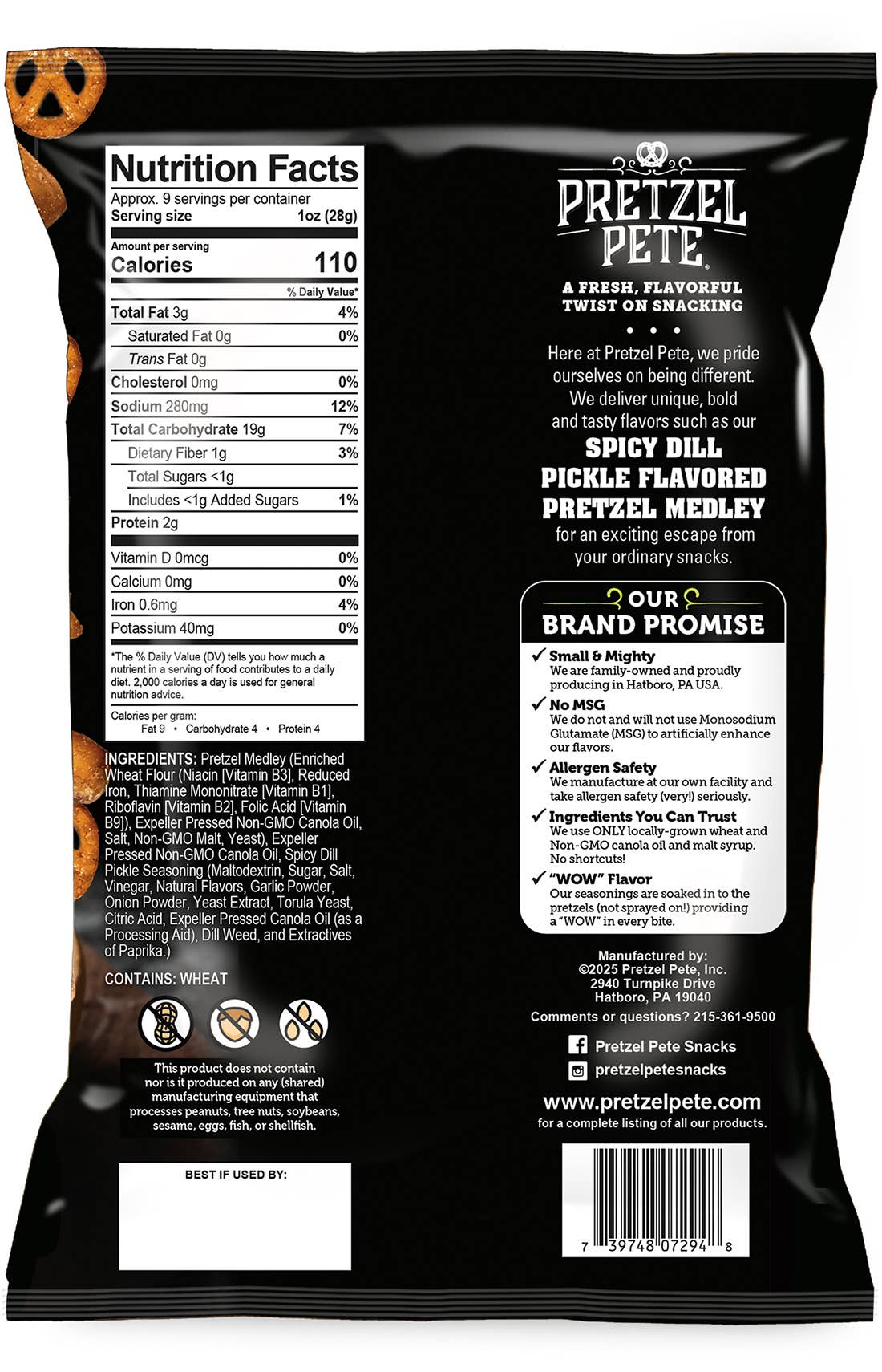 Spicy Dill Pretzel Mix