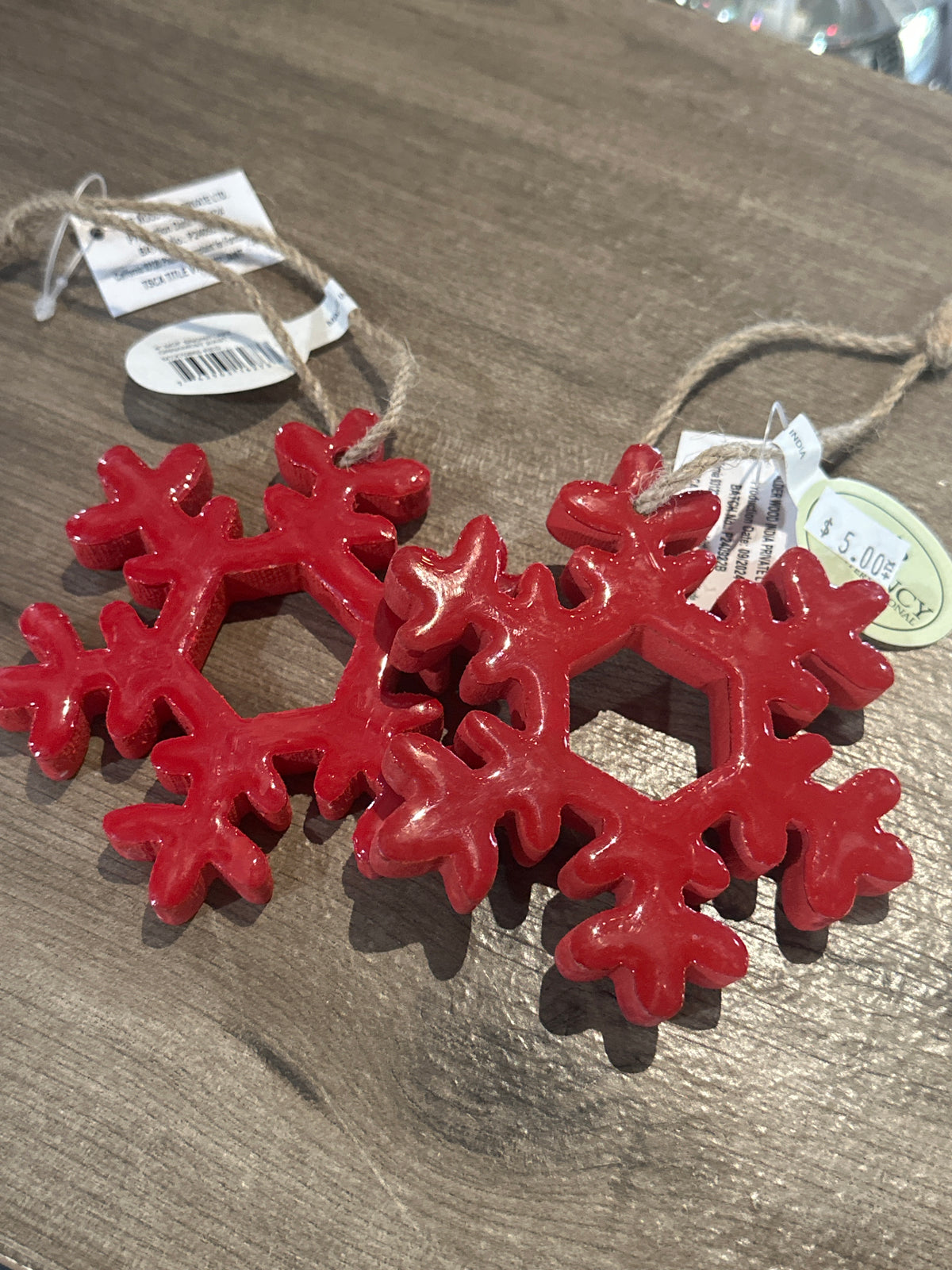 4" Snowflake Ornament