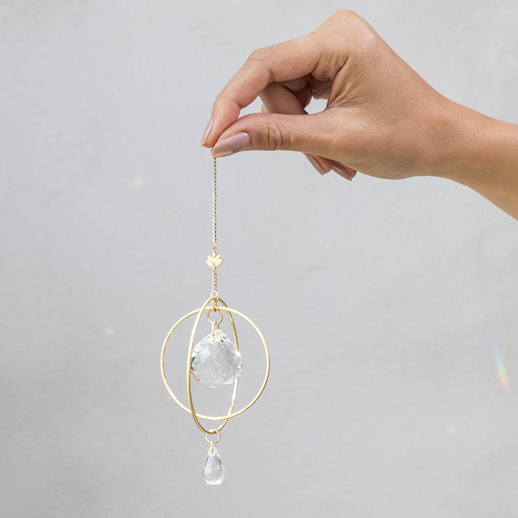 Lotus/Strength Suncatcher