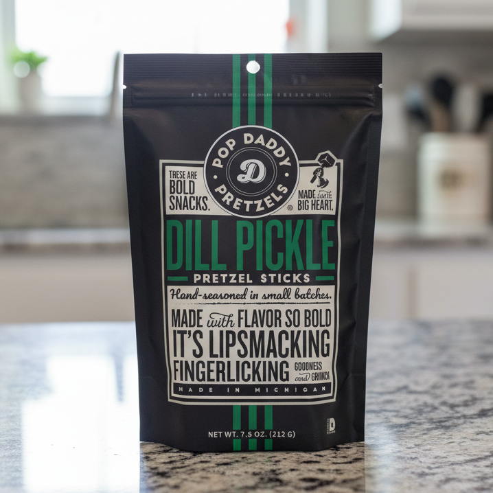 Dill Pickle Pretzels