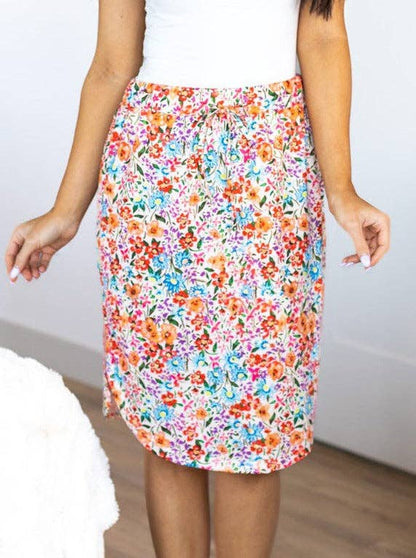 Floral Weekend Skirt