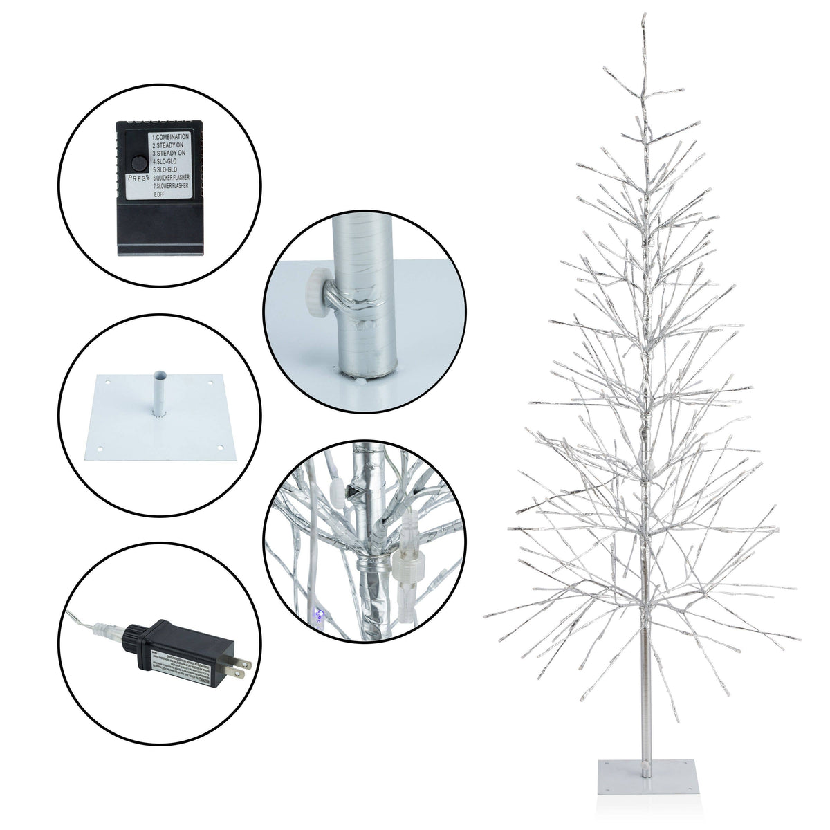 Silver Foil Tree