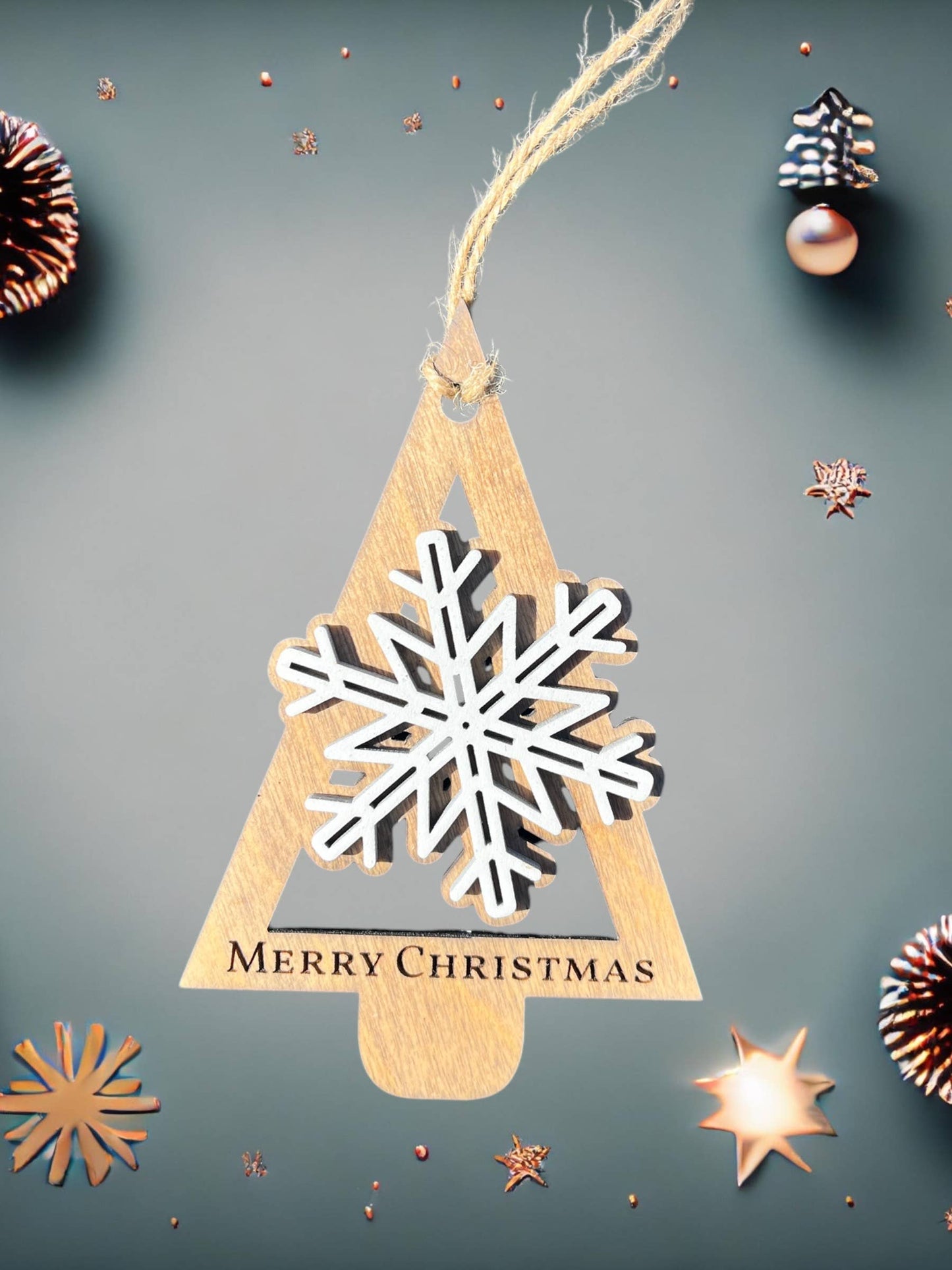 Snowflake Tree Ornament