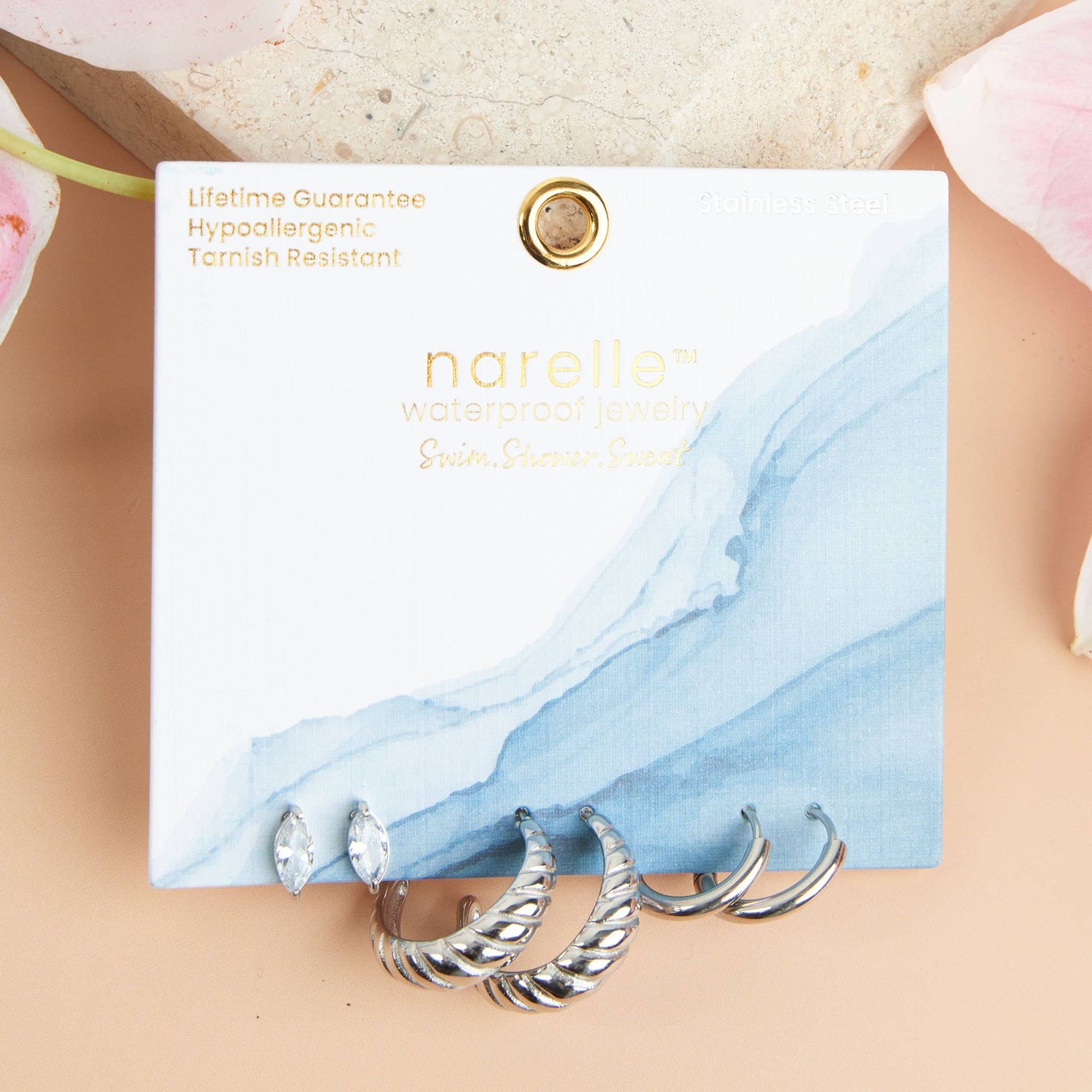 Half Moon Hoop Trios
