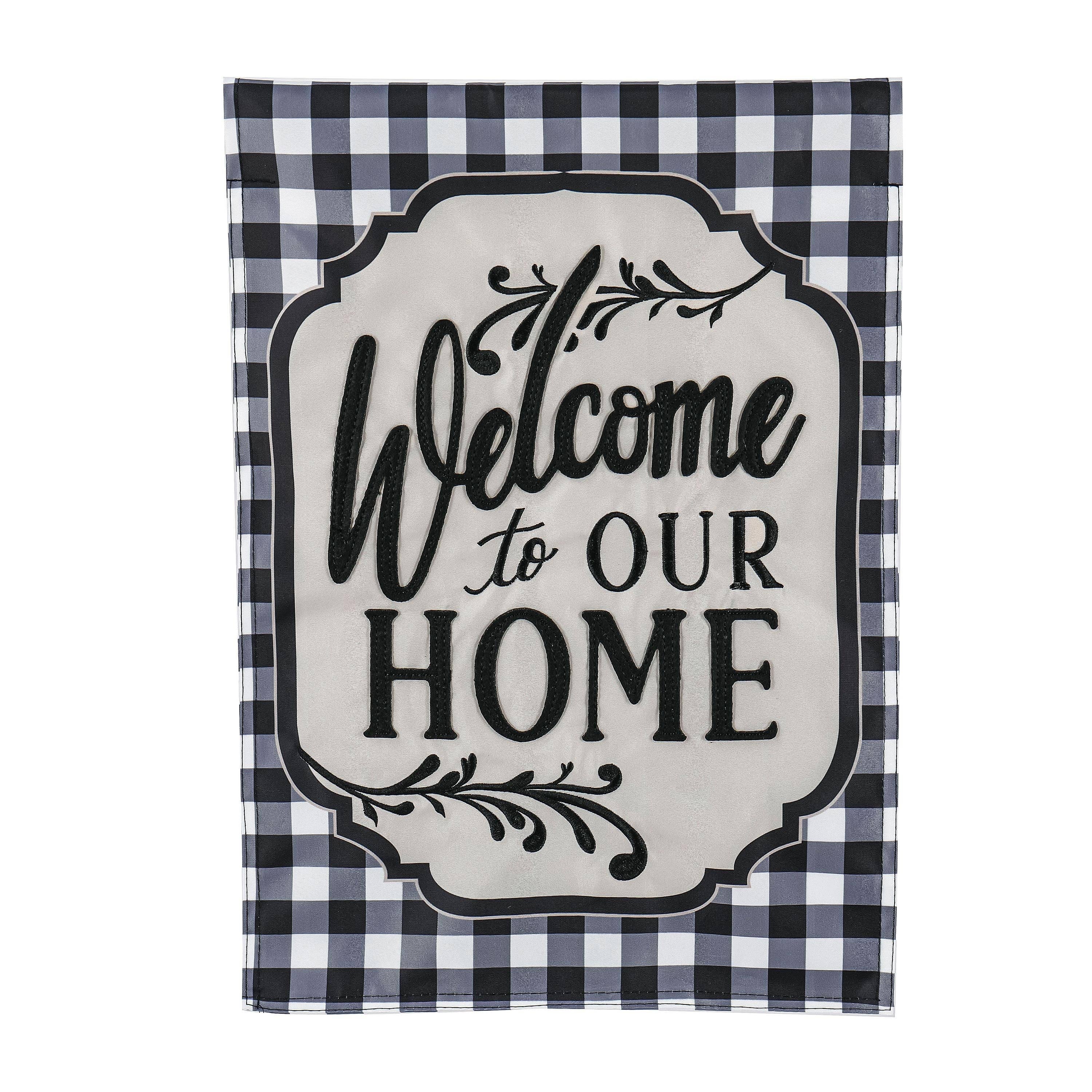 Welcome Home Garden Flag