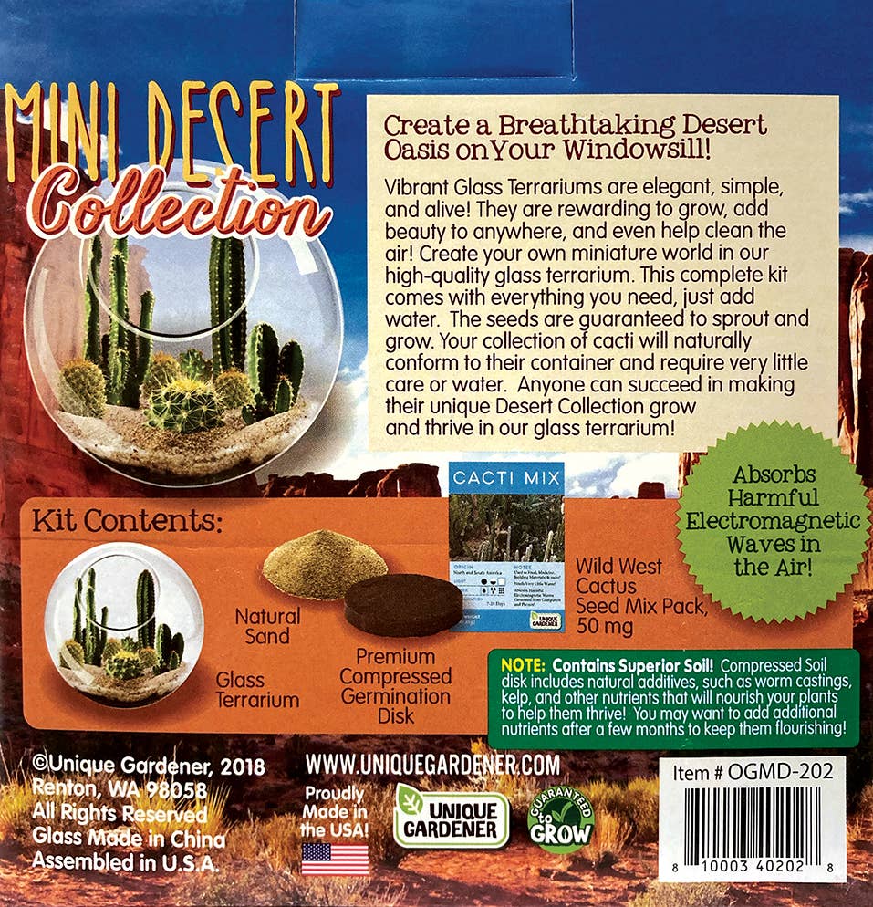 Mini Desert Cacti Kit