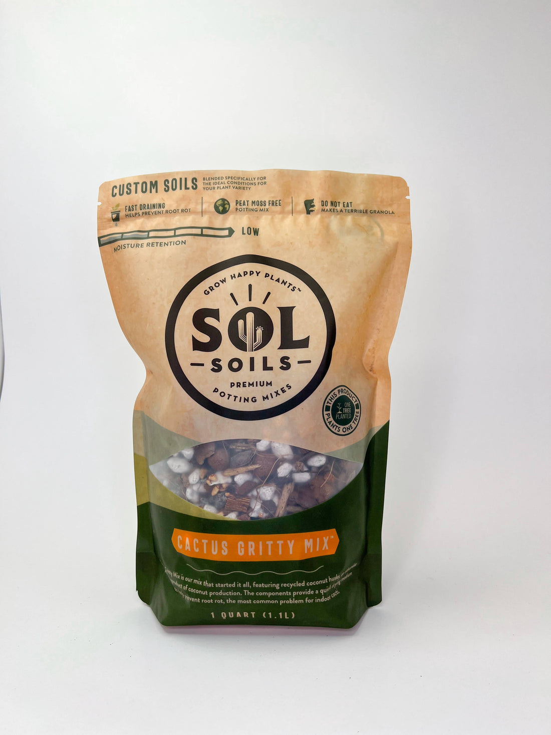 Soil (1Qt) Cactus Gritty Mix