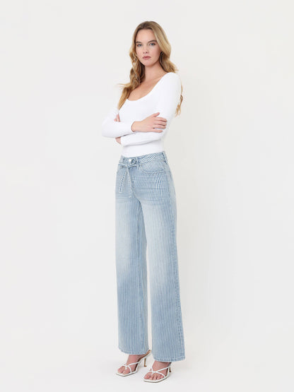Pinstripe Play Jeans