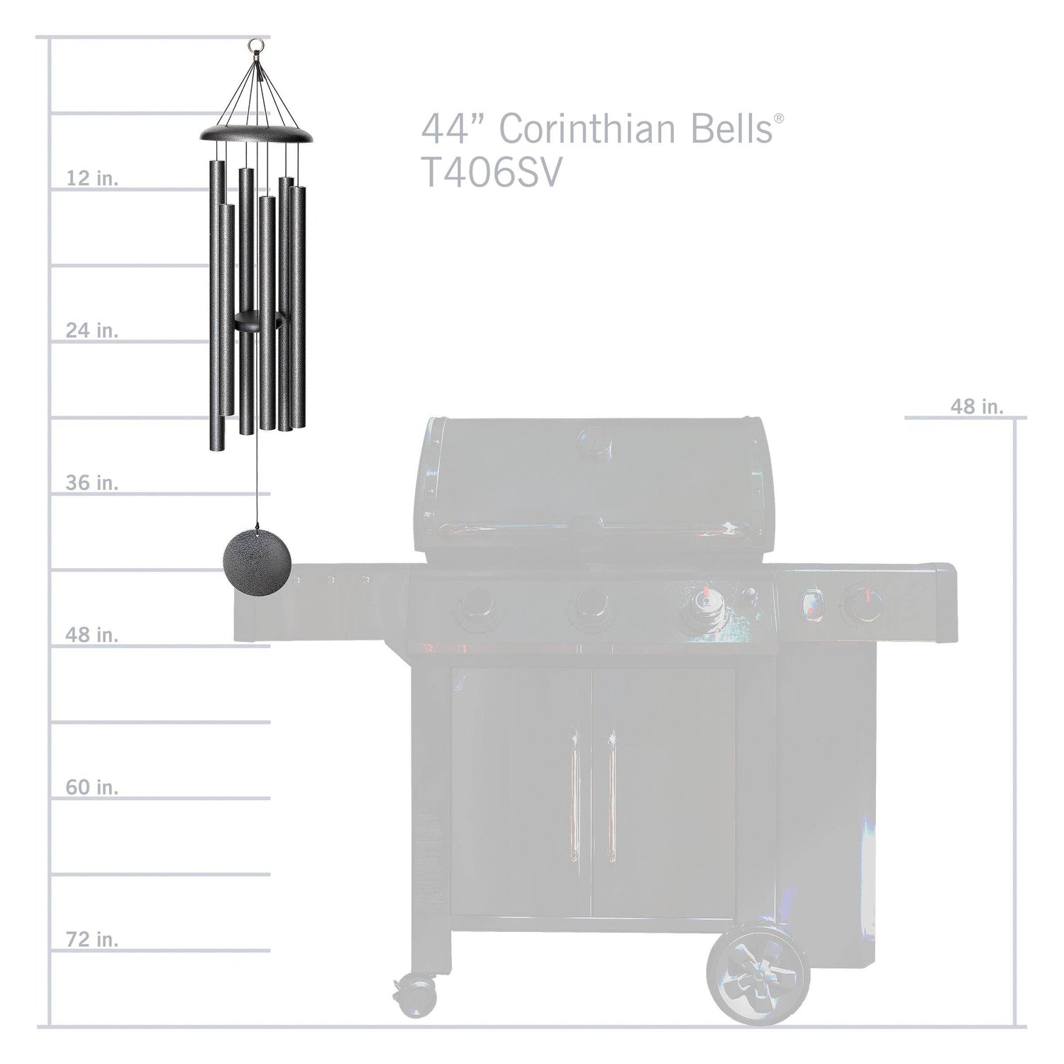 Corinthian Bells® 44-inch Windchime