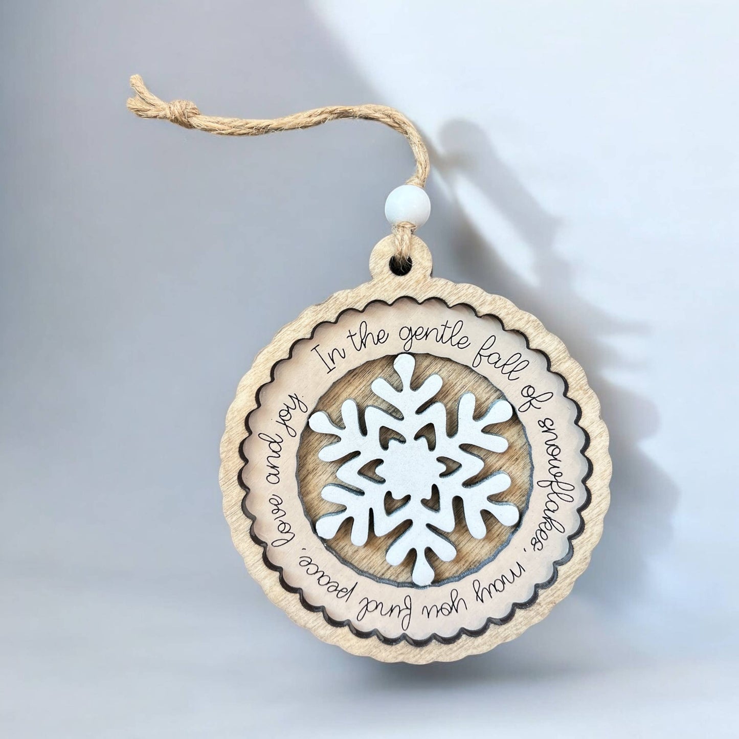 Snowflake Christmas Ornament