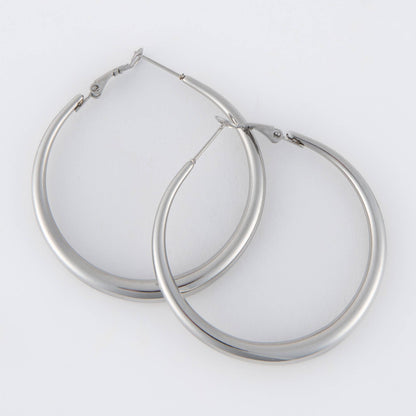 Chunky Hoop Earrings