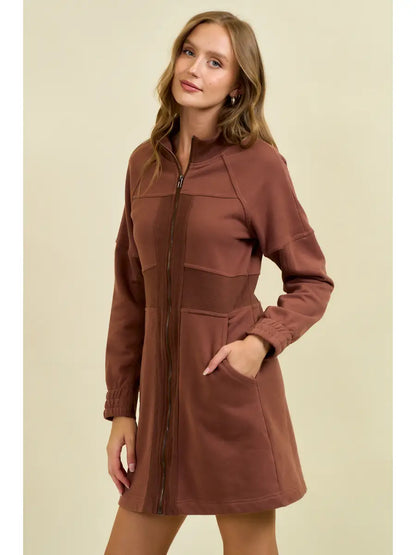 Funnel Neck Zip up