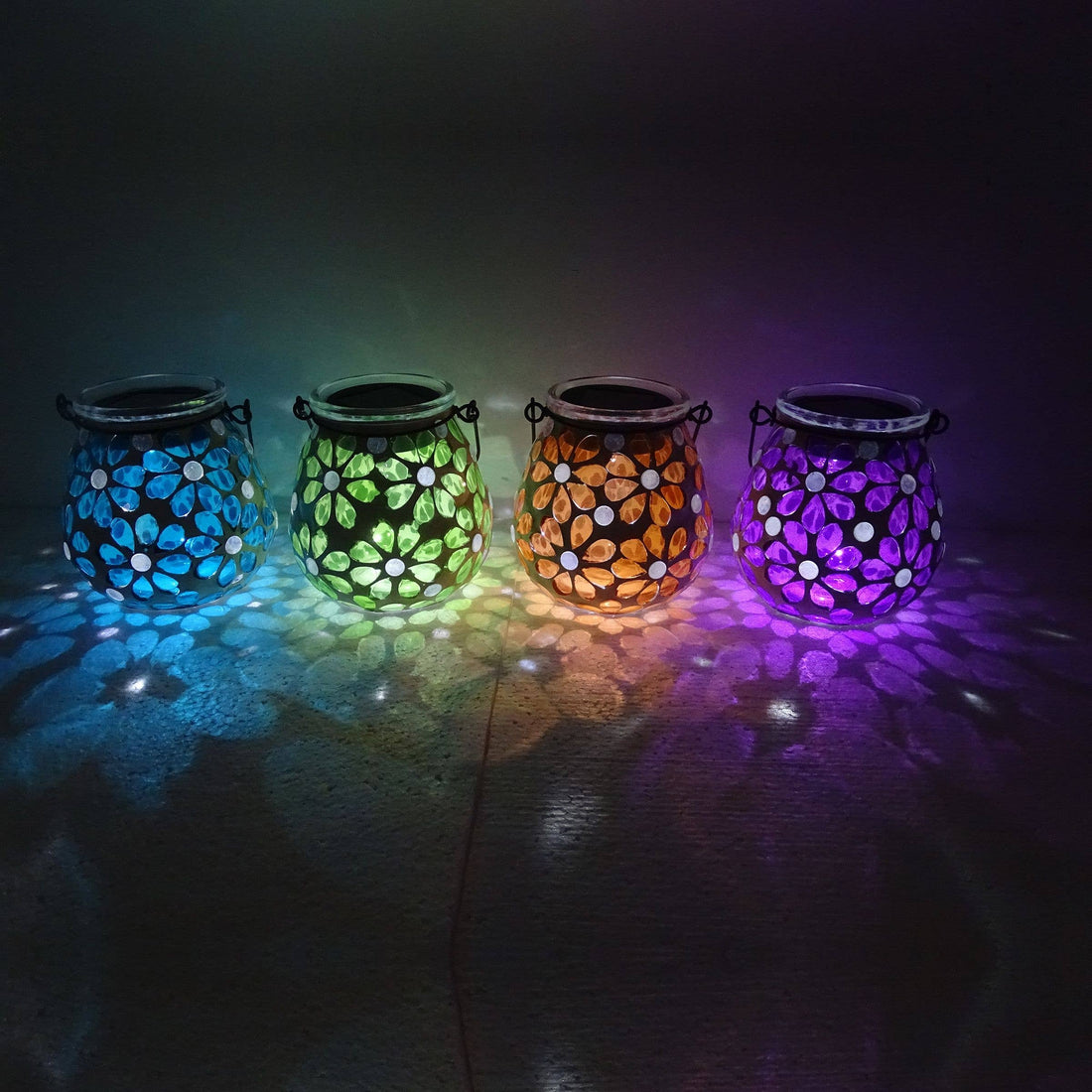 Alpine Mosaic Lantern