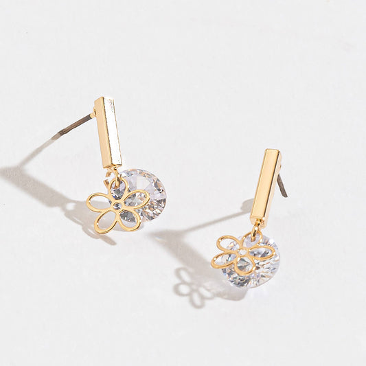 Flower Post Earrings
