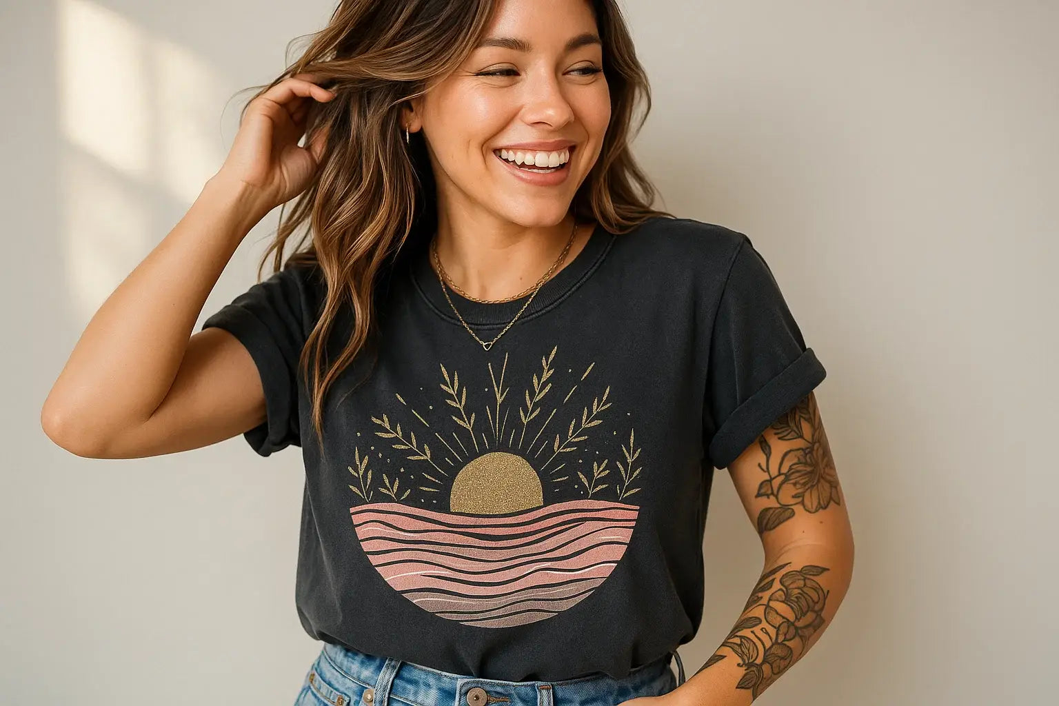 Sunset Wave T-Shirt