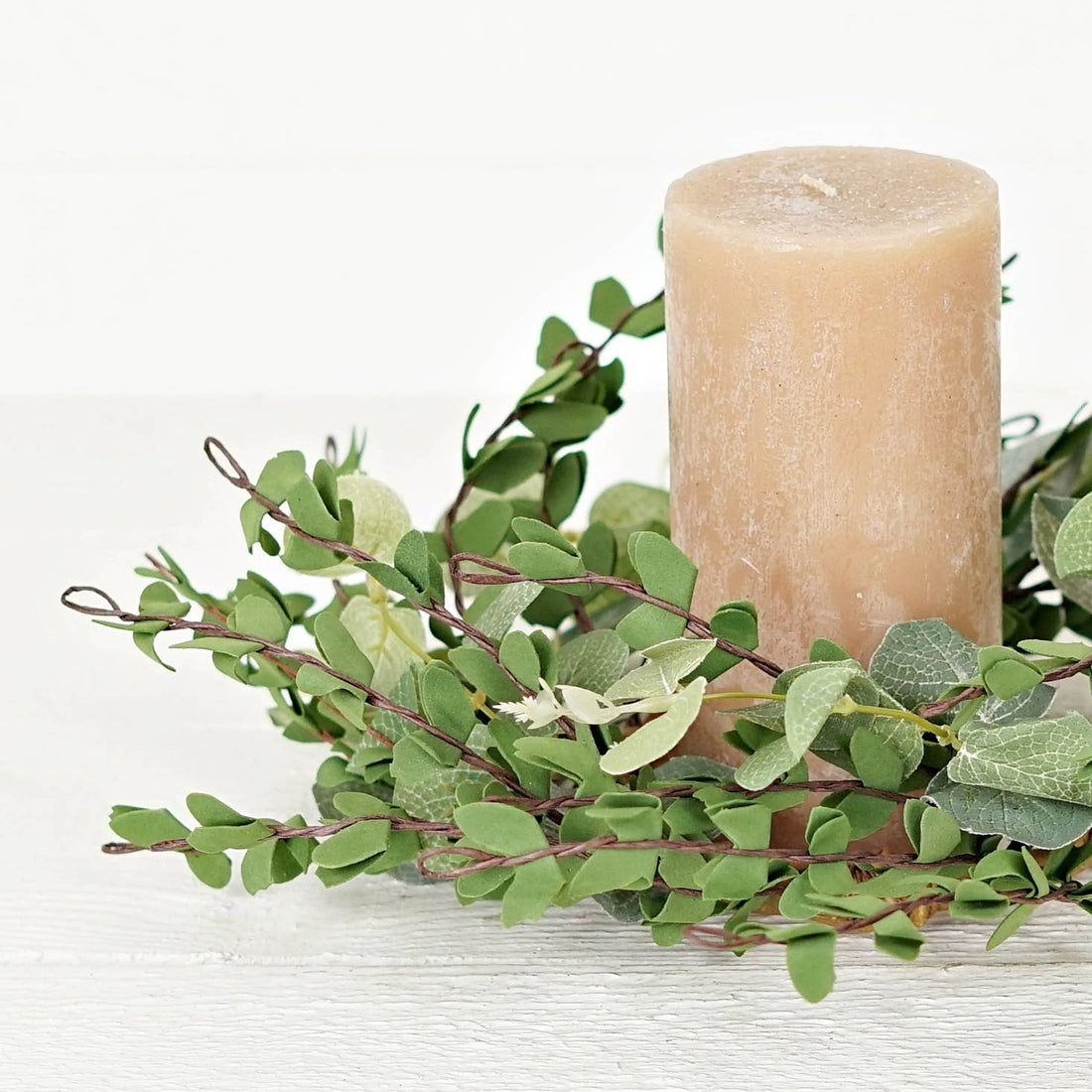 Mixed Eucalyptus Candle Ring
