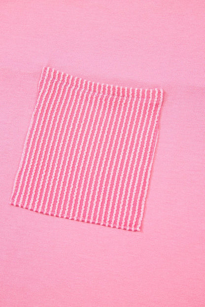 Corded Patch T-Shirt (Curvy)