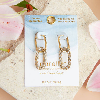 Linked Hoop Earrings