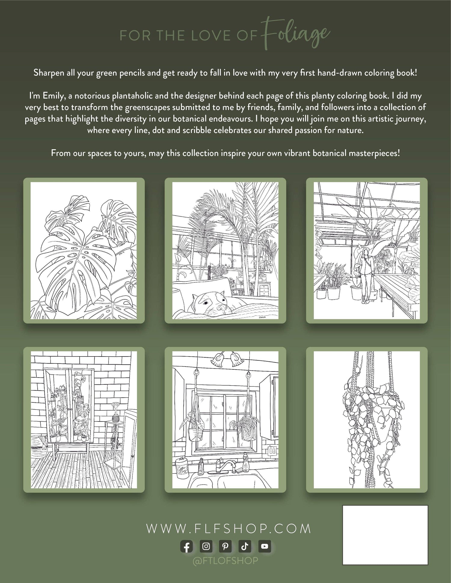 All Things Planty Coloring Book