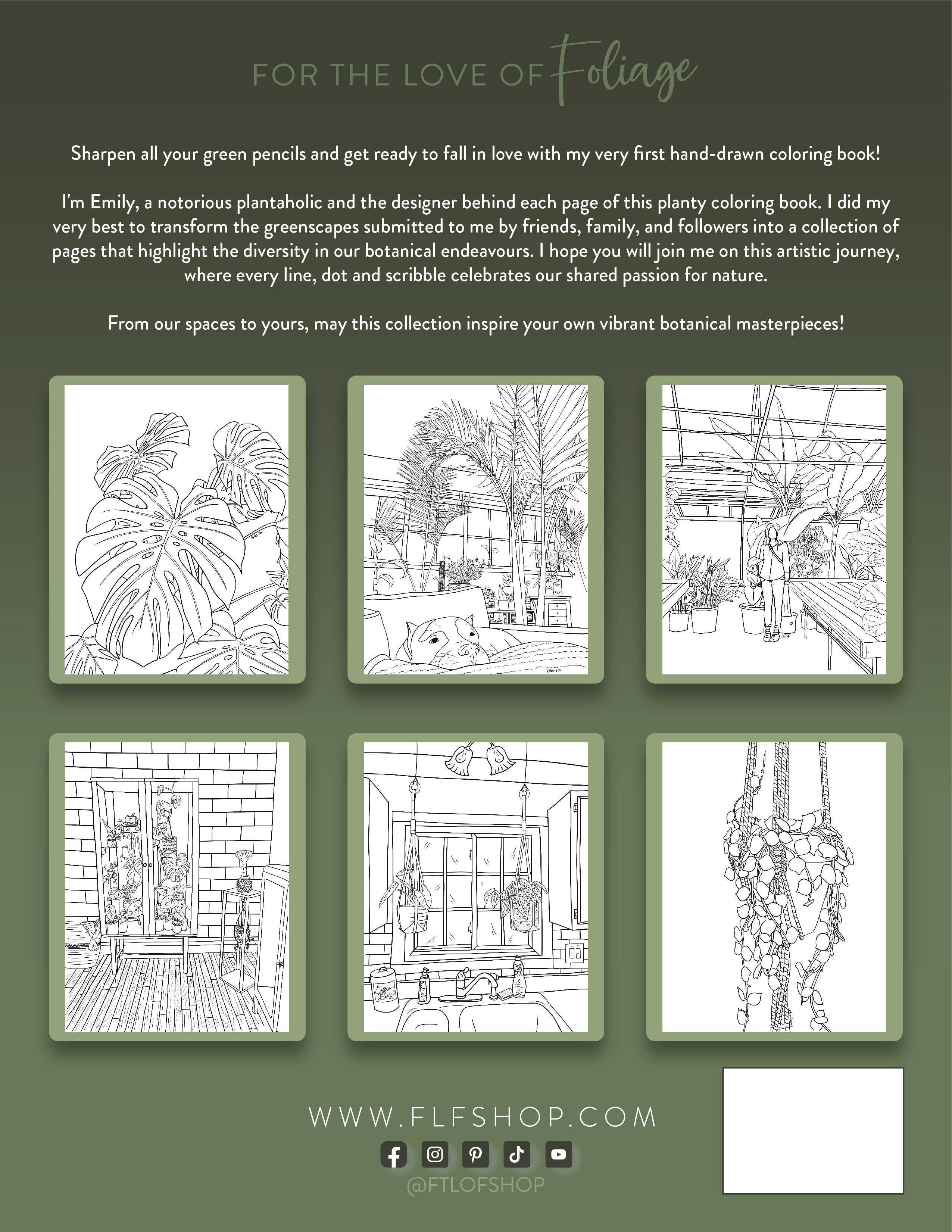 All Things Planty Coloring Book