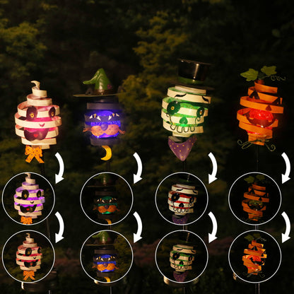 Spiral Bouncy Halloween Garden Stakes