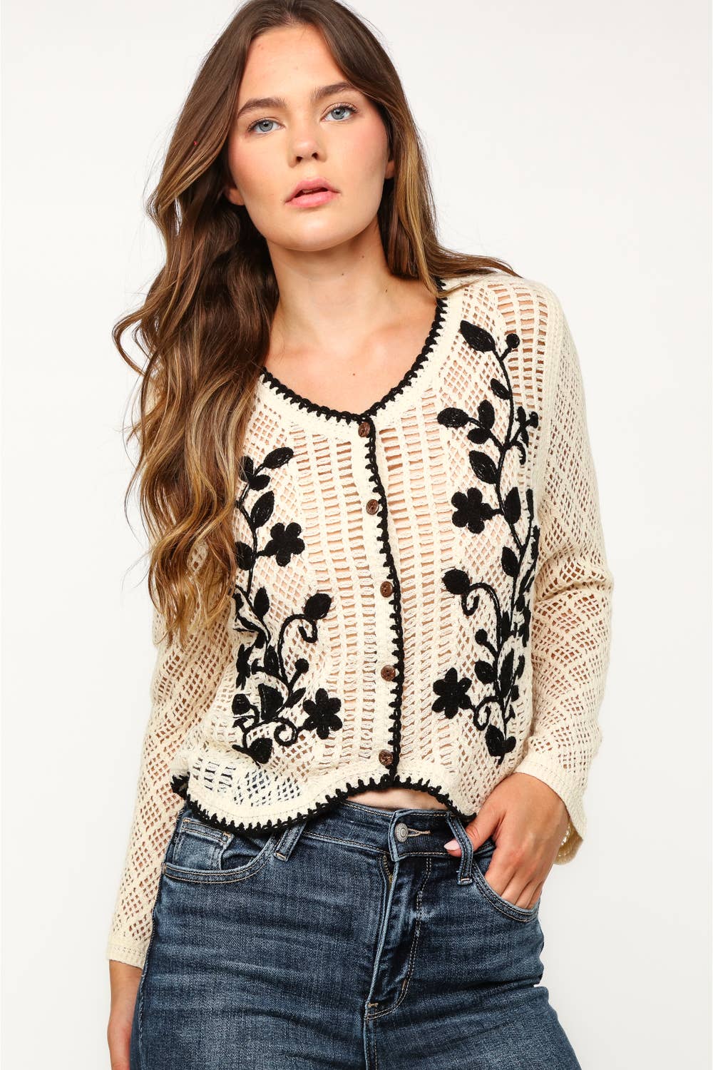 Amour Lace Cardigan