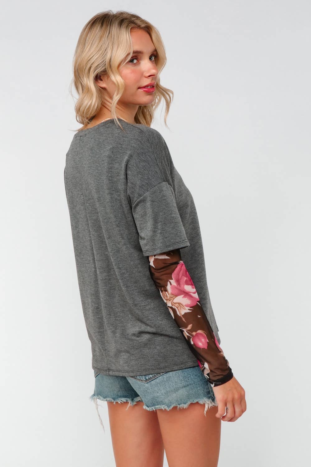 Twofer Mesh Top (Curvy)