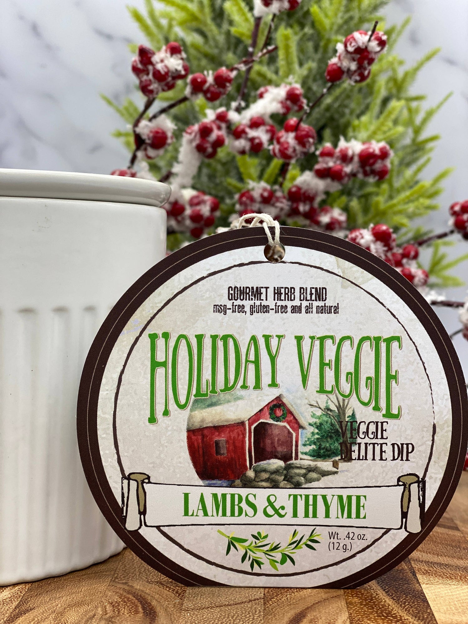 Holiday Veggie Dip