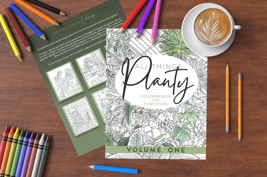 All Things Planty Coloring Book