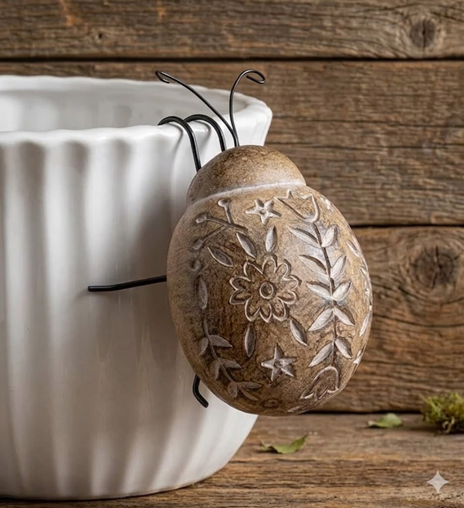 Ladybug Pot Hanger