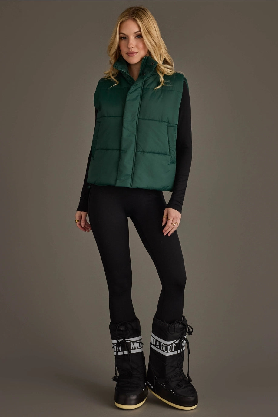 Dark Green Vest